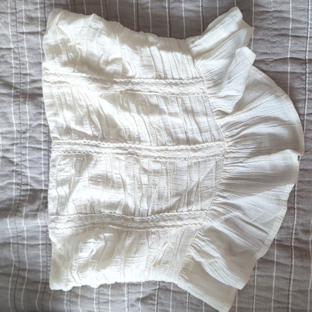 Free People Fun in the Sun Top, ivory, size S
